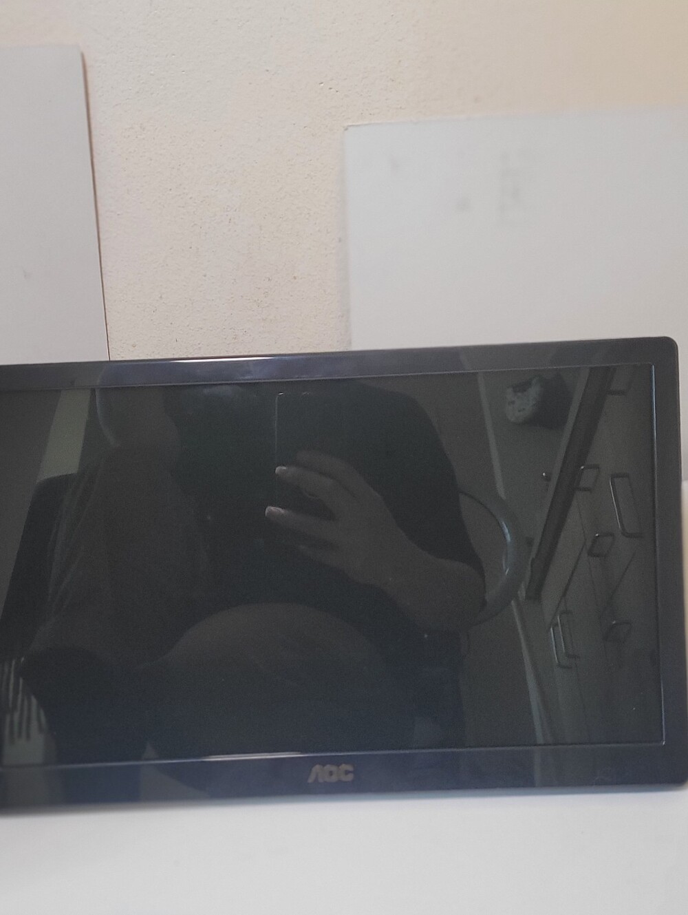 AOC E1659FWU 15.6" Portable USB 3.0 Powered LED Monitor With Case